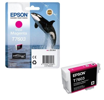 Tusz EPSON T7603 / C13T76034010 magenta 25,9ml 2100 str. (vivid)