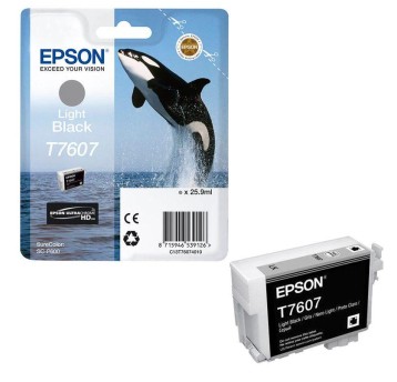 Tusz EPSON T7607 / C13T76074010 light black 25,9ml 2200 str.