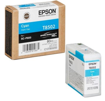 Tusz EPSON T8502 / C13T850200 cyan 80ml