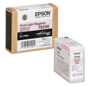 Tusz EPSON T8506 / C13T850600 light magenta 80ml (vivid)