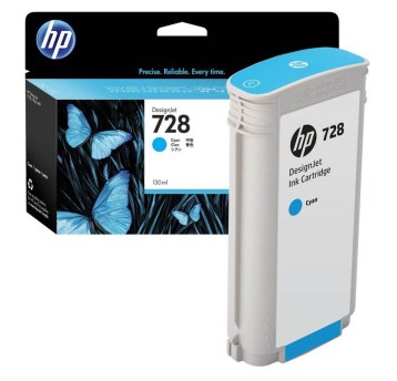 Tusz HP F9J67A / 728 cyan 130ml