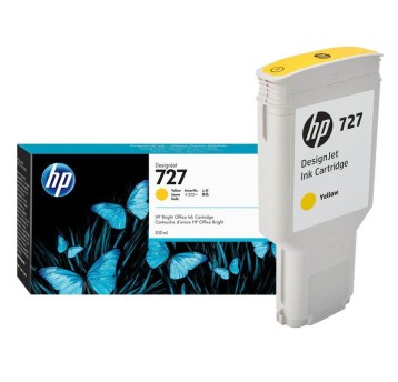 Tusz HP F9J78A / 727 yellow 300ml