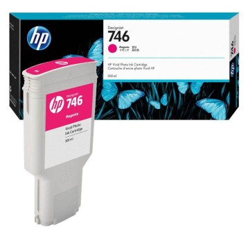 Tusz HP P2V78A / 746 magenta 300ml
