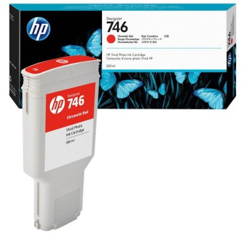 Tusz HP P2V81A / 746 chromatic red 300ml