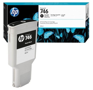 Tusz HP P2V82A / 746 photo black 300ml