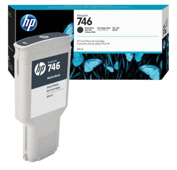 Tusz HP P2V83A / 746 matte black 300ml