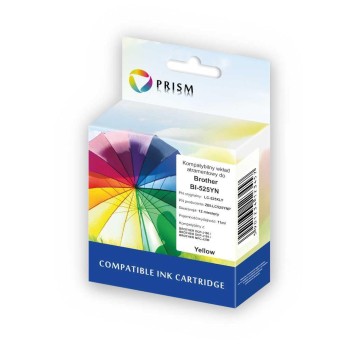 Tusz PRISM ZBI-LC525YNP do Brother LC-525XL-Y yellow 11ml 1500 str.