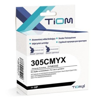 Tusz TIOM TI-H305CMYX do HP 3YM63AE / 305XL CMY 7ml 280 str.