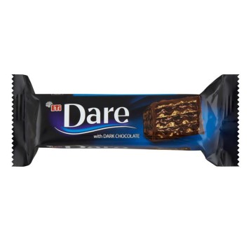 Wafel w czekoladzie DARE DARK owijka 50g