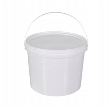 Wiadro uniwersalne plastik 10L kol. biały