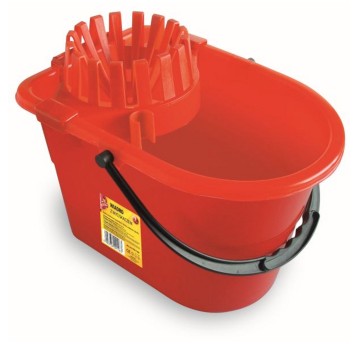 Wiadro z wyciskaczem plastik 14L ANNA ZARADNA mix kolorów [ST-AZ-001163]