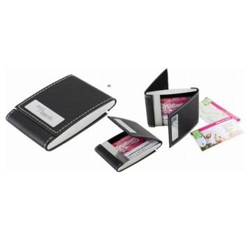 Wizytownik kieszonkowy CONA 20 wizytówek kol. czarny [J01.2998.90]