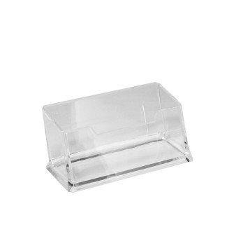 Wizytownik na biurko D.RECT 100 wizytówek kol. przezroczysty [009112]
