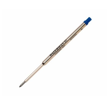 Wkład do długopisu WATERMAN kol. niebieski F metalowy [1964016]