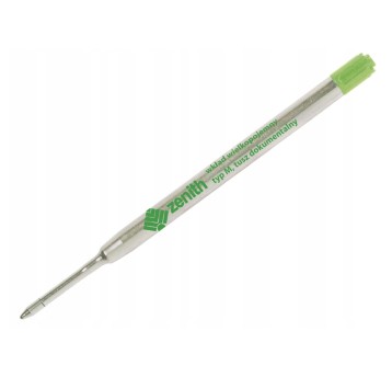 Wkład do długopisu ZENITH kol. zielony metalowy