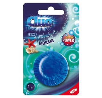 Wkład do spłuczki CLUO morski 50g krążek barwi wodę