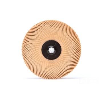 Wkład uzupełniający czyszczący 3M SCOTCH-BRITE RB-ZB otwór centralny Typ-C 76mm x 9,39mm P50 kol. Brzoskwiniowy 676622 [Refil]