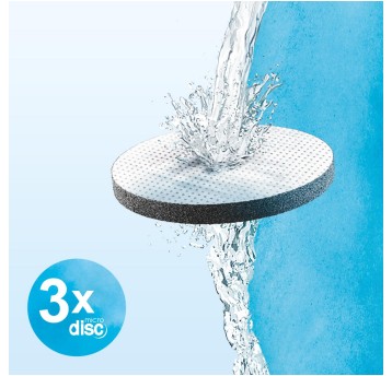 Wkład wymienny filtrujący do dzbanka BRITA MicroDisc 60L 3 szt. [1039628]
