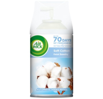Wkład zapachowy do odświeżacza AIR WICK FRESHMATIC Kwiat Bawełny kwiatowy 250ml