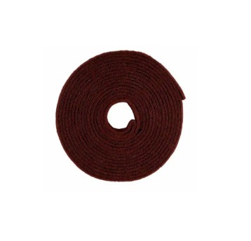 Włóknina ścierna 3M SCOTCH-BRITE Wear Resistant WR-RL 100mm x 10m AFIN kol. kasztanowy rolka 1 szt. [513488N / 7100182465]