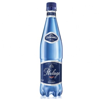 Woda [K] musująca mineralna CISOWIANKA Perlage butelka plastikowa 700ml 6 szt.