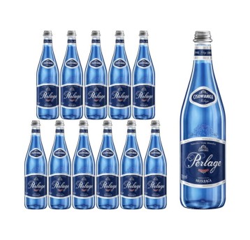 Woda musująca mineralna CISOWIANKA Perlage butelka szklana 700ml 12 szt.