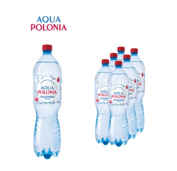 Woda niegazowana mineralna AQUA POLONIA butelka plastikowa 1,5L 6 szt.