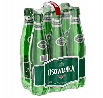 Woda niegazowana mineralna CISOWIANKA Classique butelka plastikowa 700ml 6 szt.