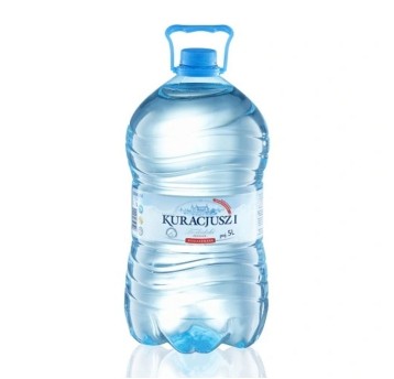 Woda niegazowana źródlana KURACJUSZ BESKIDZKI butelka plastikowa 5L 1 szt.