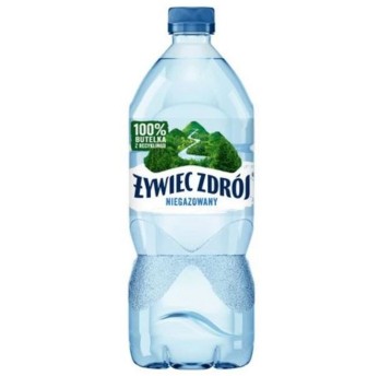 Woda niegazowana źródlana ŻYWIEC ZDRÓJ butelka plastikowa 1L 6 szt.