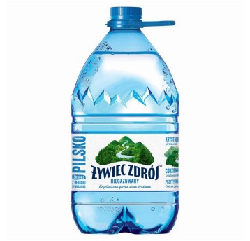 Woda niegazowana źródlana ŻYWIEC ZDRÓJ butelka plastikowa 5L 1 szt.