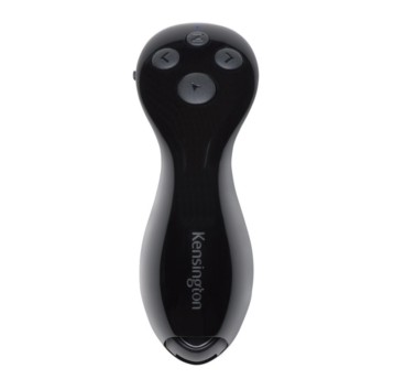 Wskaźnik do prezentacji bezprzewodowy bez lasera KENSINGTON ULTIMATE PRESENTER do 45m kol. czarny karta MicroSD [K75233EU]