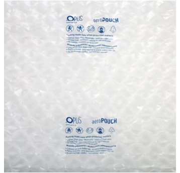 Wypełniacz powietrzny w rolce 300m odrywka 400 x 305mm OPUS AEROPOUCH kol. przezroczysty 196 mini bąbli [906055]