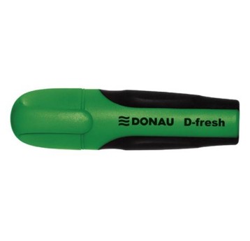 Zakreślacz DONAU D-Fresh kol. zielony [7350001PL-06]