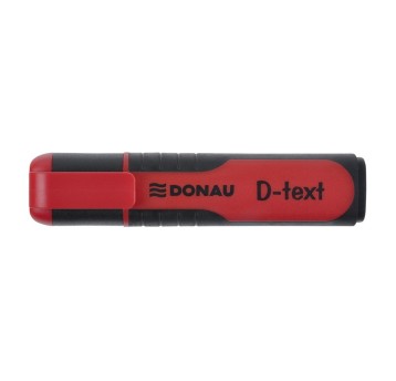 Zakreślacz DONAU D-Text kol. czerwony [7358001PL-04]