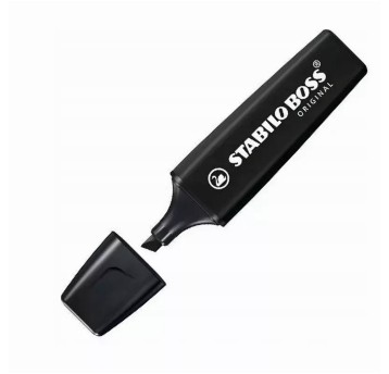 Zakreślacz STABILO Boss kol. czarny typu marker [70/46]