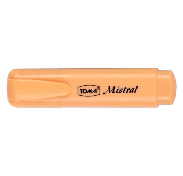 Zakreślacz TOMA Mistral Pastel kol. pomarańczowy pastelowy [TO-334]