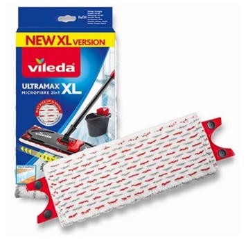 Zapas do mopa płaskiego bawełna VILEDA Ultramax XL kol. biały