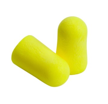 Zatyczki przeciwhałasowe douszne 3M E-A-R Soft Yellow Neons ES-01-001 34dB kol. żółty neonowy 250 par [1989201 / 7100111802]