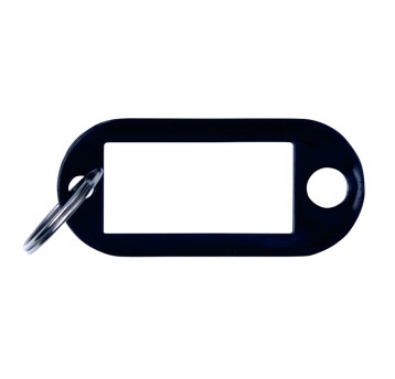 Zawieszka do kluczy OFFICE PRODUCTS kol. czarny 10 szt. [19115212-05]