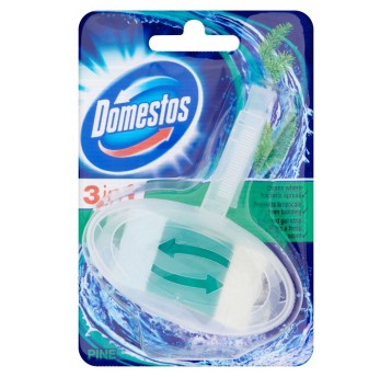 Zawieszka do toalet DOMESTOS Pine Fresh 3w1 leśny 40g kostka