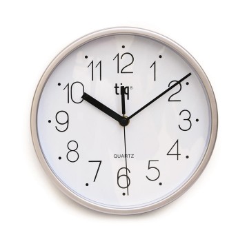 Zegar ścienny ALBA kol. biały Ø22,5cm [W99158]