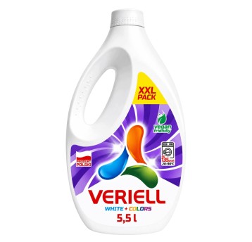 Żel do prania uniwersalny VERIELL zap. świeży 5,5L do prania ręcznego i automatycznego