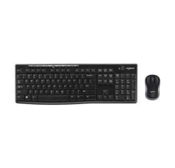 Zestaw klawiatura i myszka bezprzewodowy LOGITECH MK-270 kol. czarny US [920-004508]