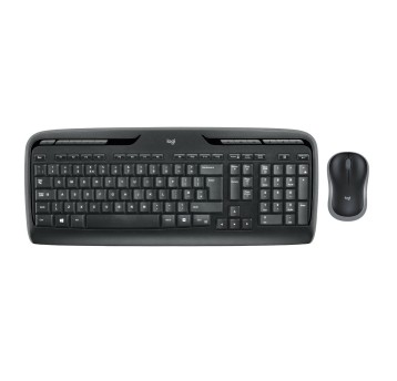 Zestaw klawiatura i myszka bezprzewodowy LOGITECH MK-330 kol. czarny US [920-003999]