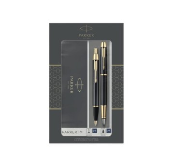 Zestaw pióro wieczne + długopis PARKER IM GT kol. czarny pudełko kartonowe [2093216]