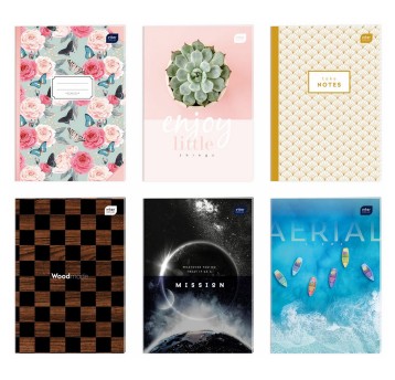 Zeszyt A4 kratka 80 kartek INTERDRUK okładka miękka