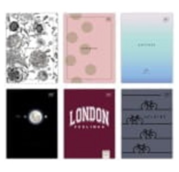 Zeszyt A4 kratka 96 kartek INTERDRUK okładka miękka