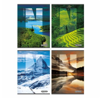 Zeszyt A4 linia 80 kartek HERLITZ Nature okładka miękka [9577750]