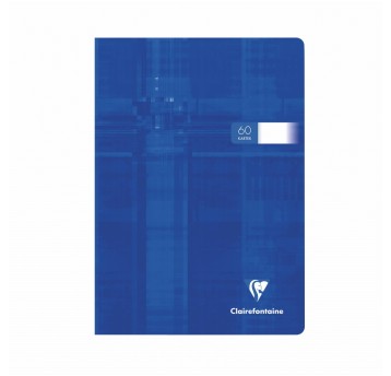 Zeszyt A5 gładki 60 kartek CLAIREFONTAINE okładka laminowana mix kolorów [63550AMXC CF]